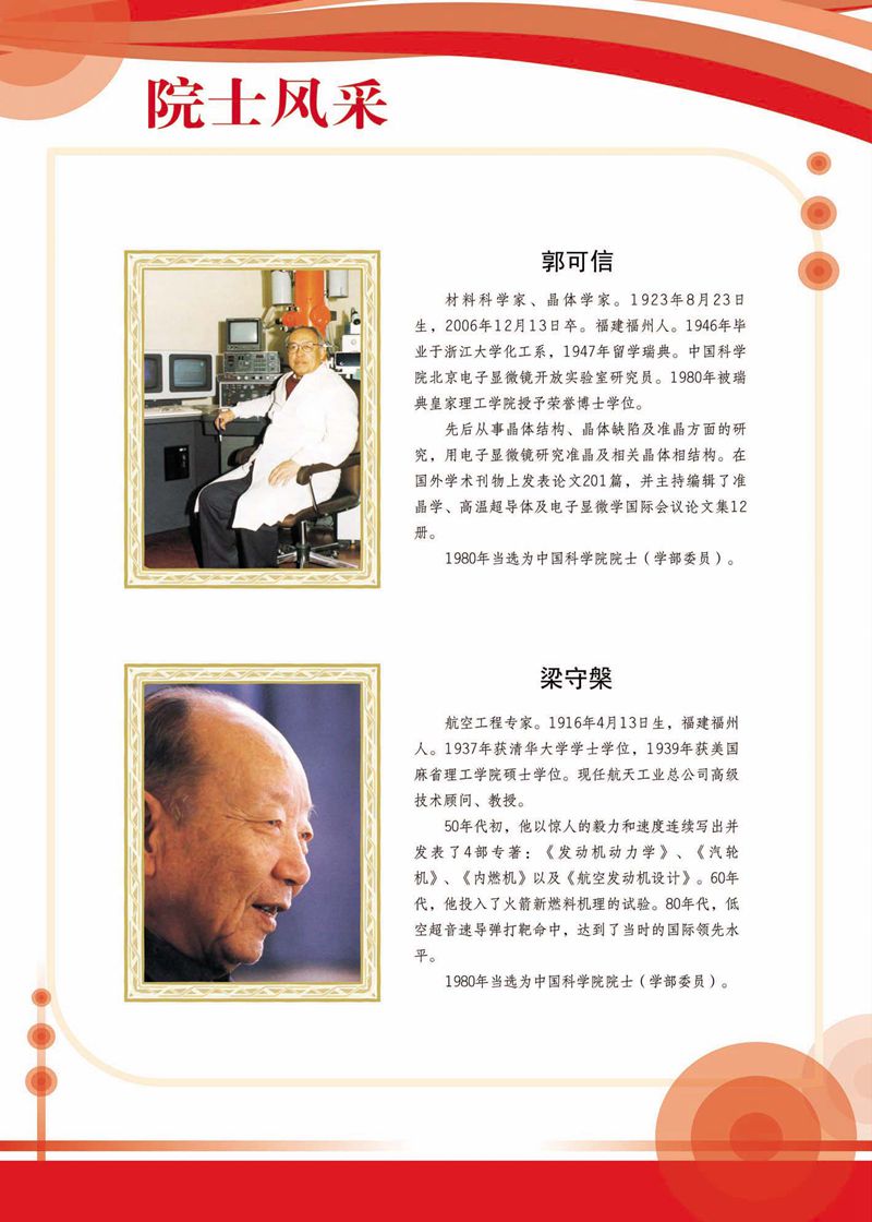 閩籍院士風采展