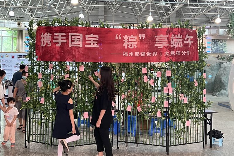海峽（福州）大熊貓研究中心開展 “攜手國寶，“粽”享端午”科普活動