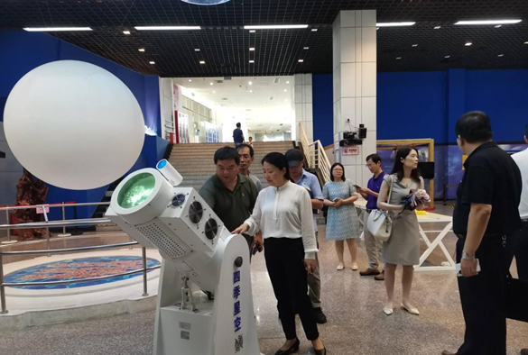 省科協(xié)黨組成員、副主席魯偉群一行調(diào)研福州市科普工作