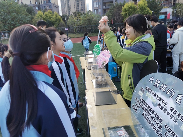 探索大熊貓的奧秘：福州科技館大熊貓分館科普活動走進(jìn)高新區(qū)實驗小學(xué)