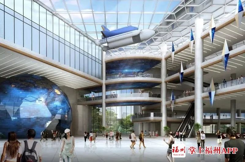 炫！福州科技館新館要來了！就在……