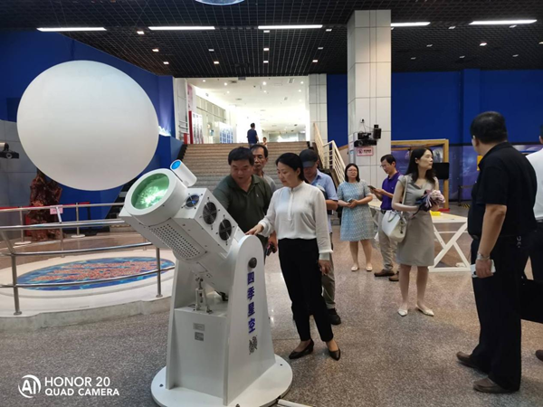 省科協(xié)黨組成員、副主席魯偉群一行調(diào)研福州市科普工作
